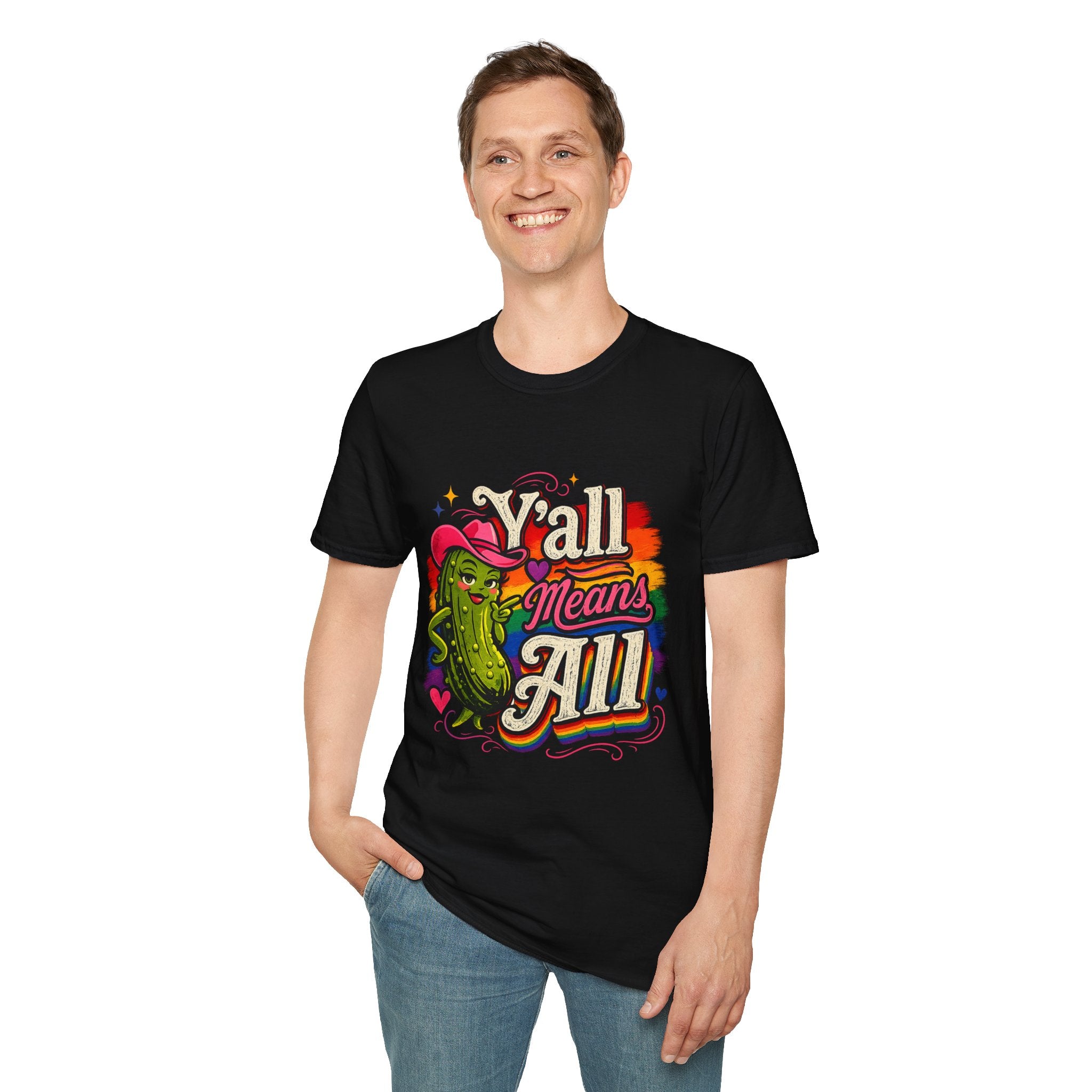 Y’all Means All T-Shirt🏳️‍🌈