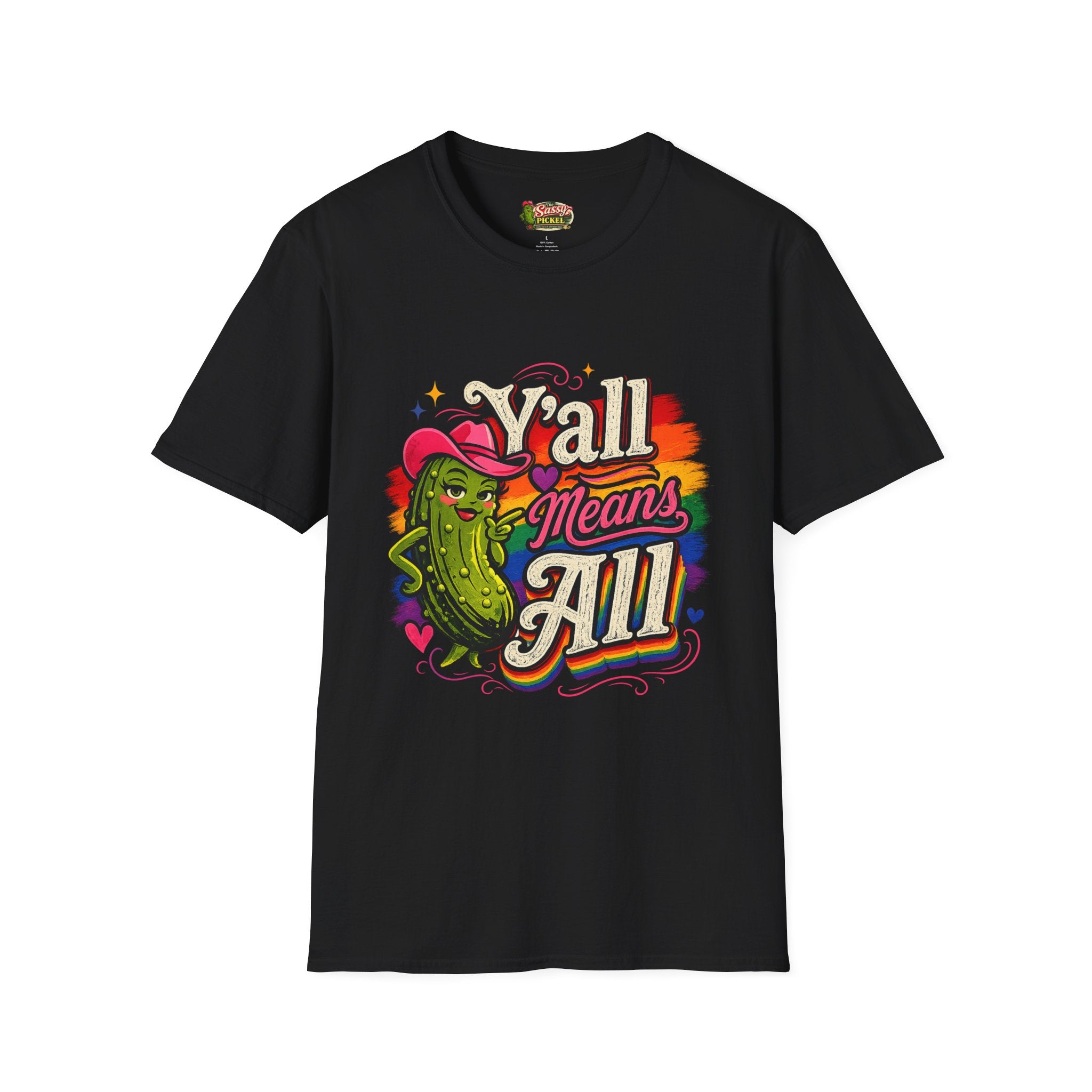 Y’all Means All T-Shirt🏳️‍🌈
