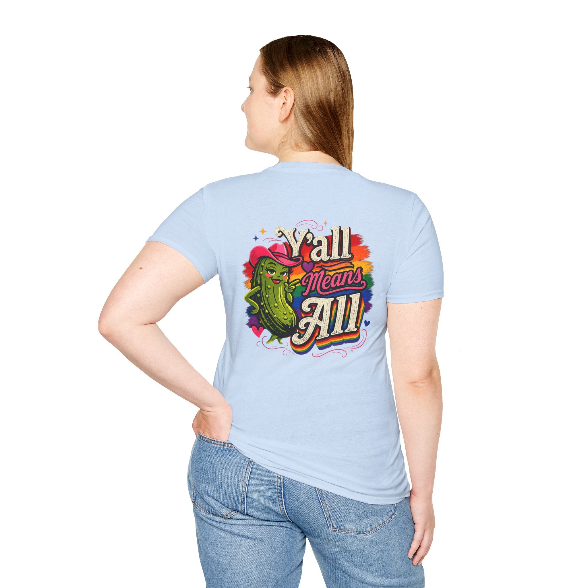 Y’all Means All T-Shirt🏳️‍🌈