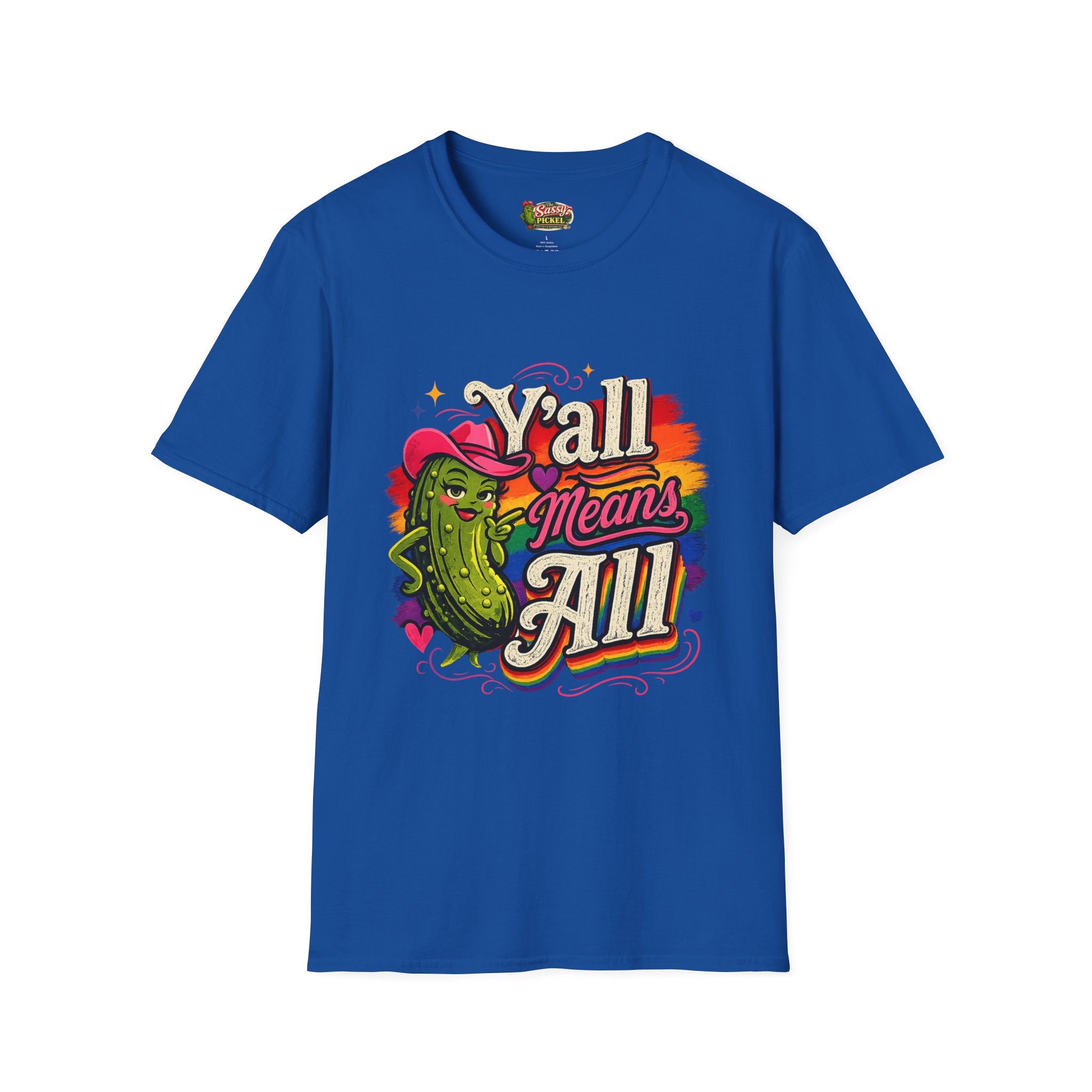 Y’all Means All T-Shirt🏳️‍🌈