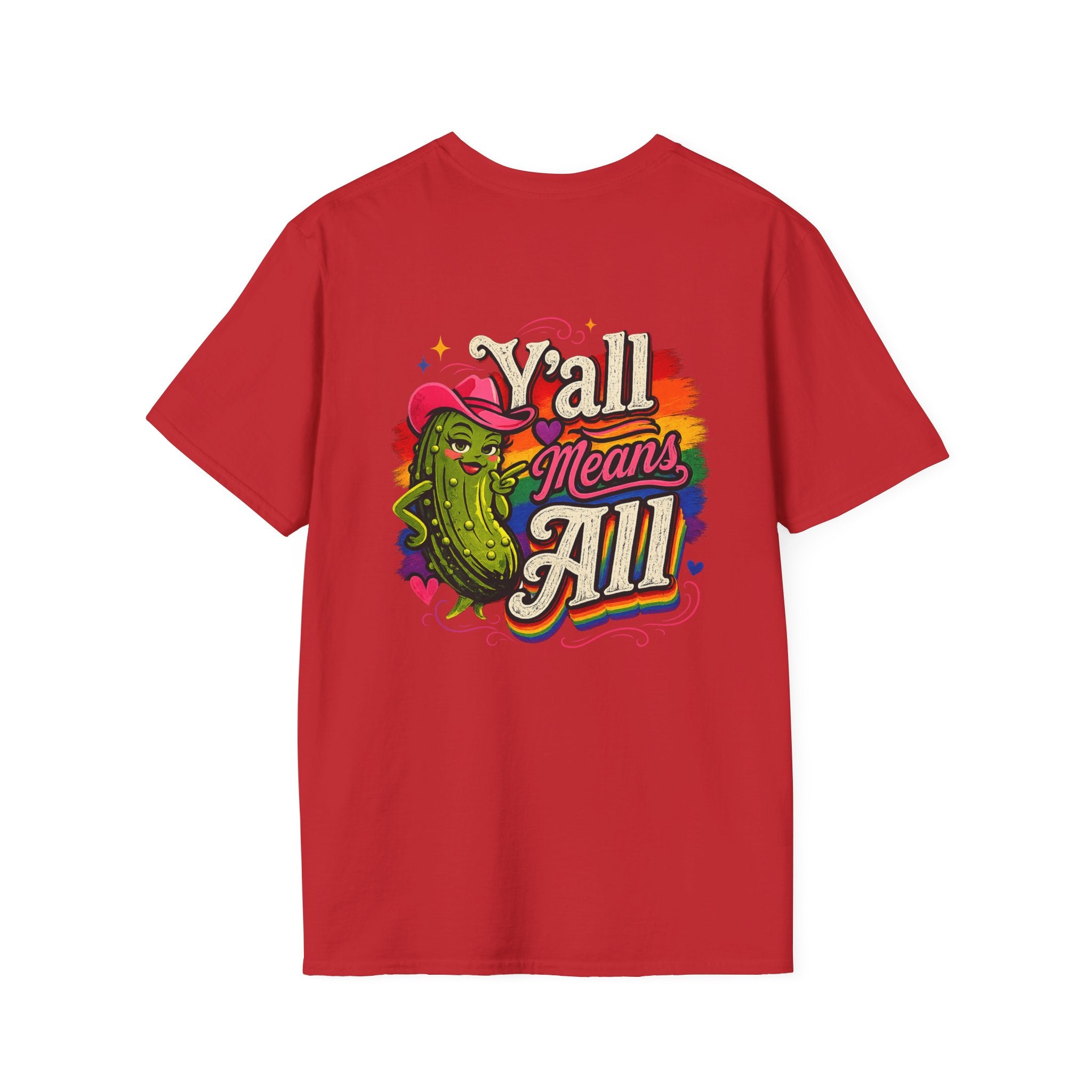 Y’all Means All T-Shirt🏳️‍🌈
