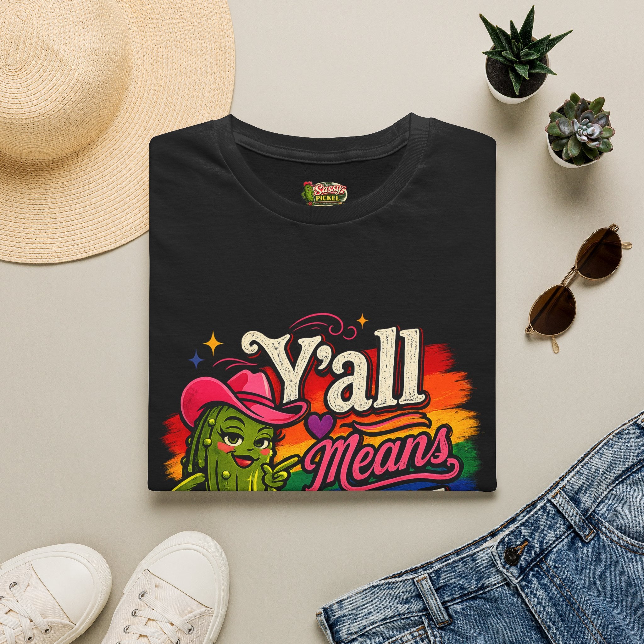 Y’all Means All T-Shirt🏳️‍🌈
