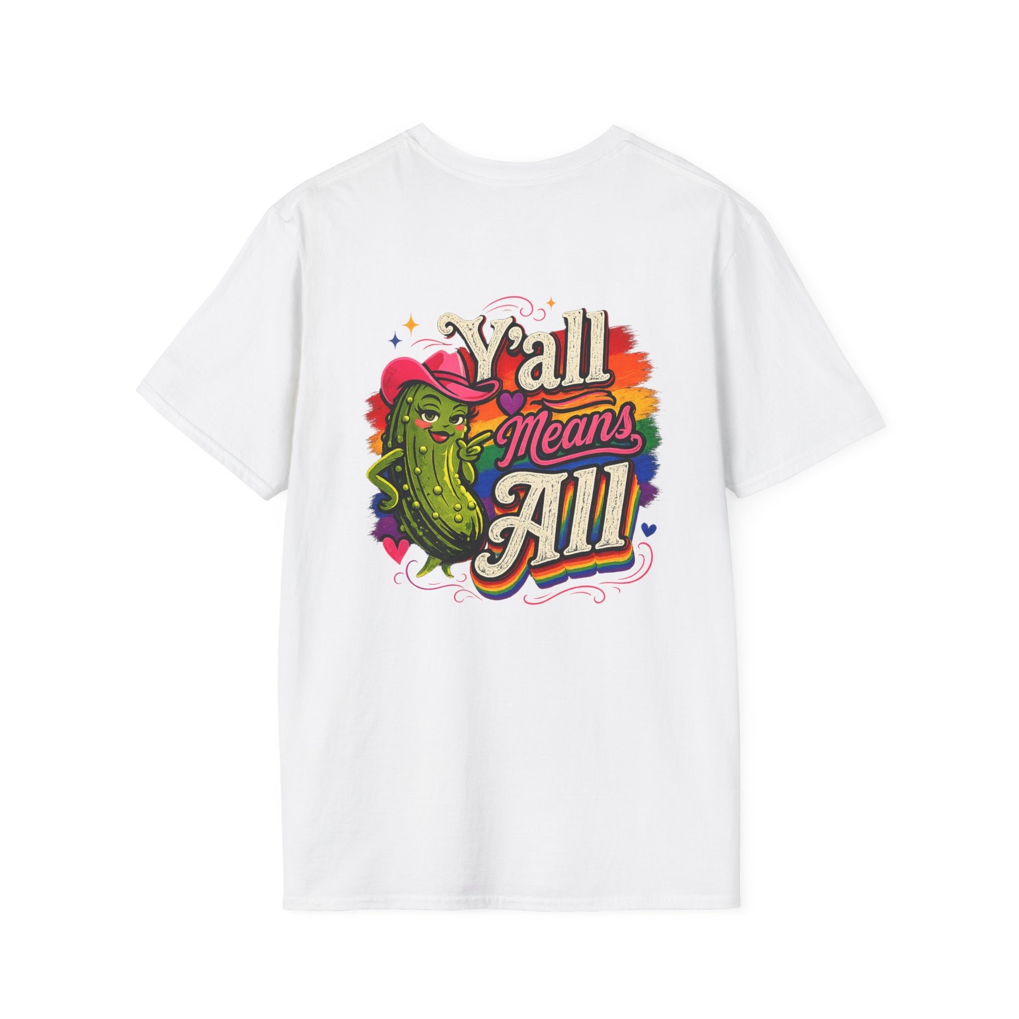 Y’all Means All T-Shirt🏳️‍🌈