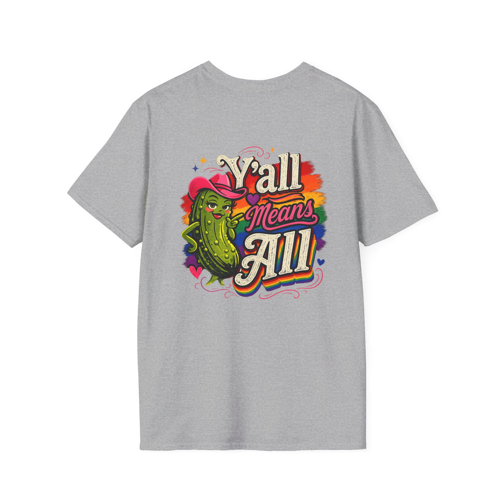 Y’all Means All T-Shirt🏳️‍🌈