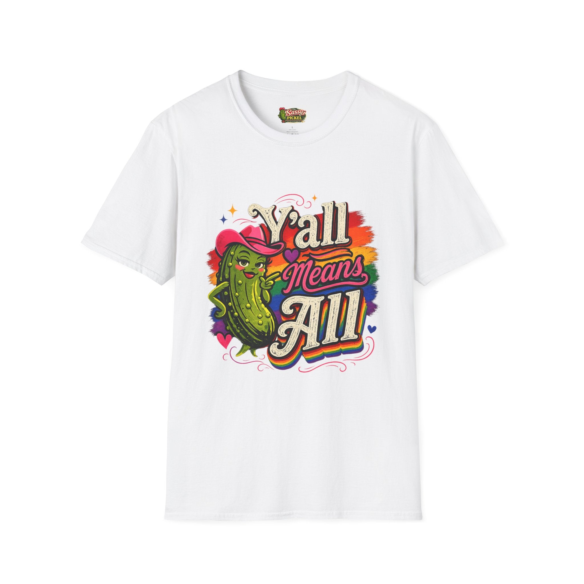 Y’all Means All T-Shirt🏳️‍🌈