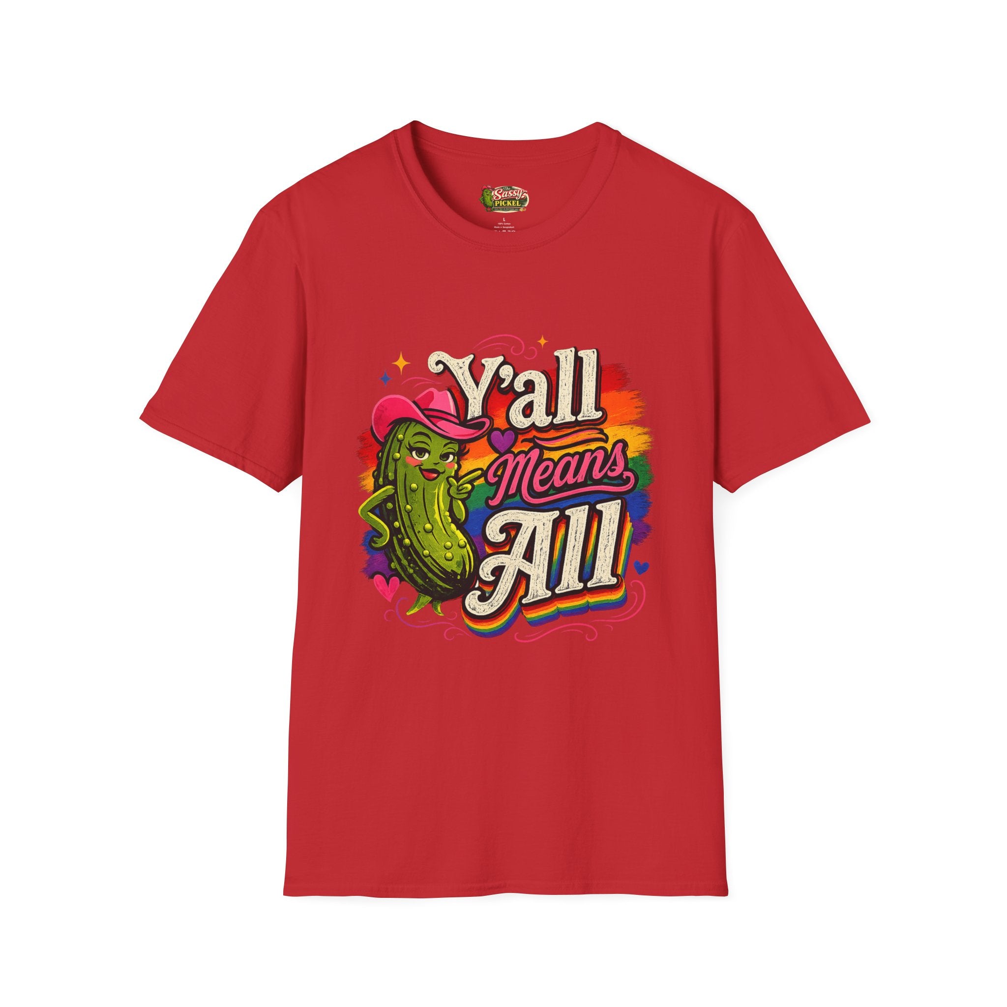 Y’all Means All T-Shirt🏳️‍🌈