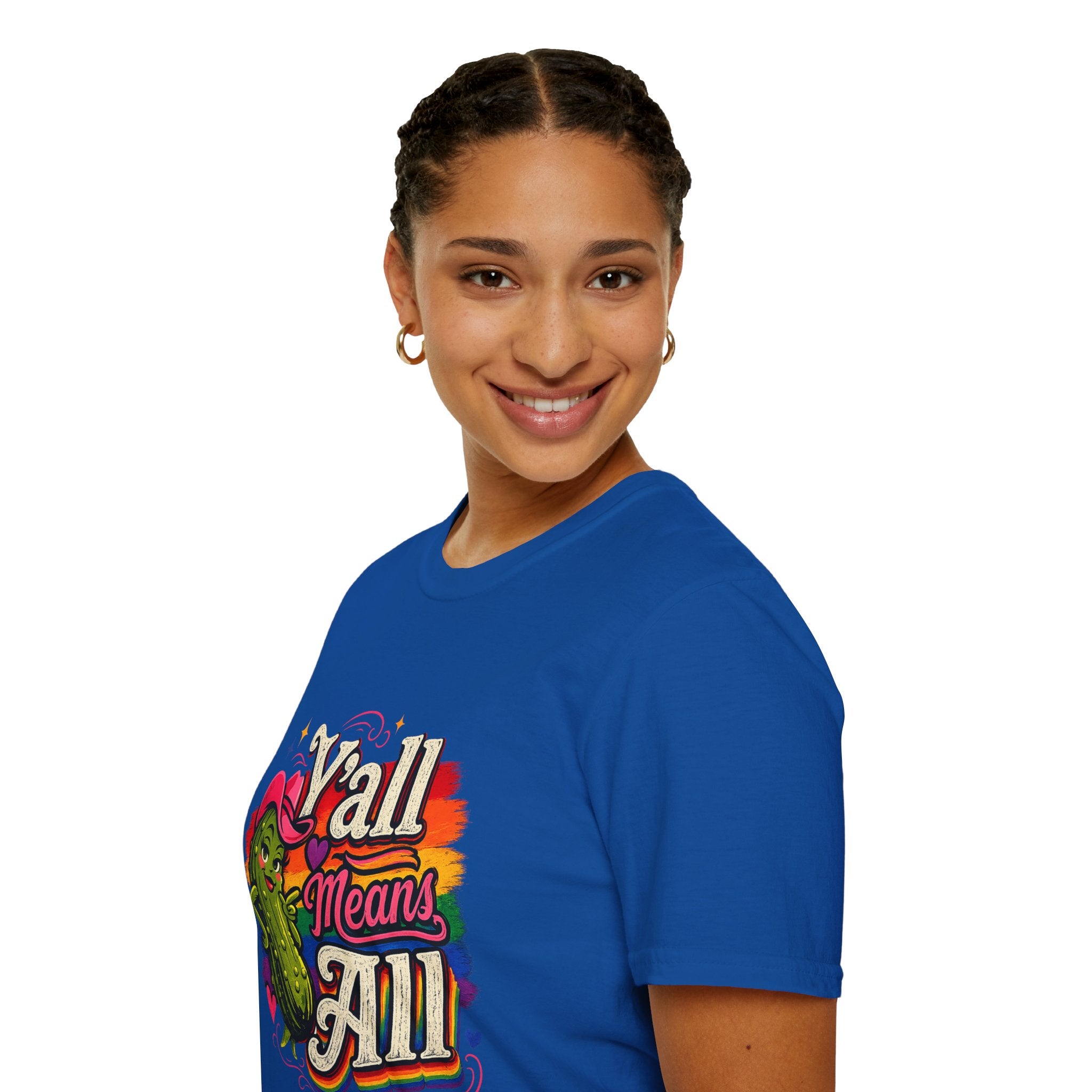 Y’all Means All T-Shirt🏳️‍🌈