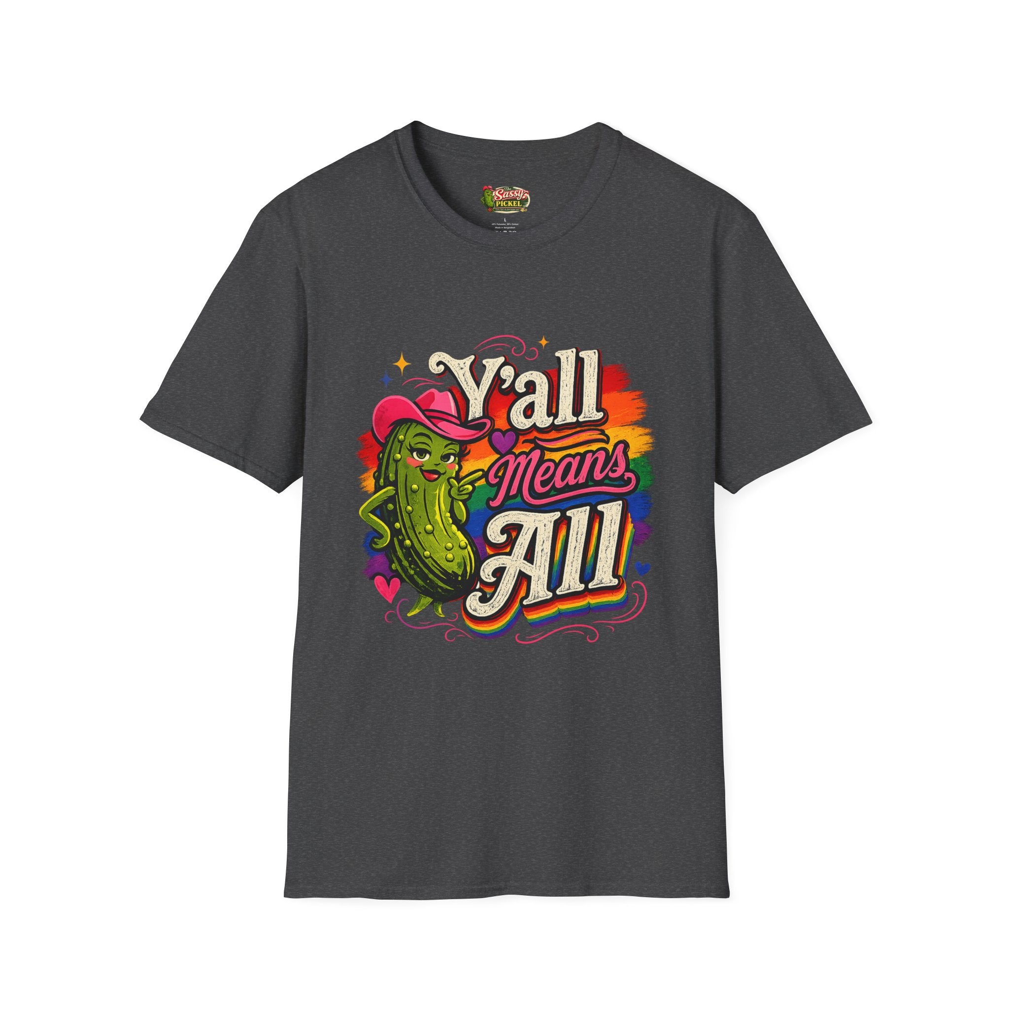 Y’all Means All T-Shirt🏳️‍🌈