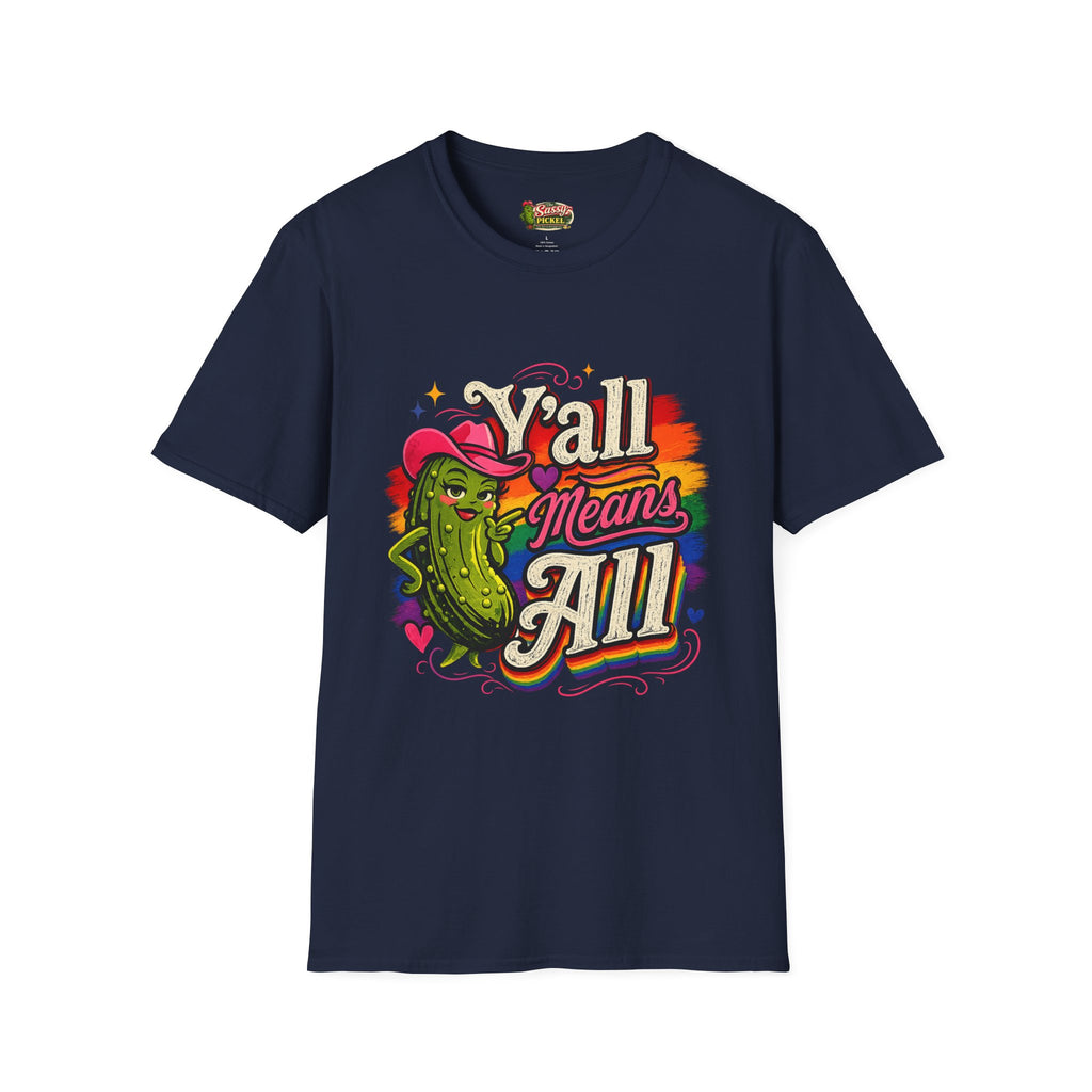 Y’all Means All T-Shirt🏳️‍🌈