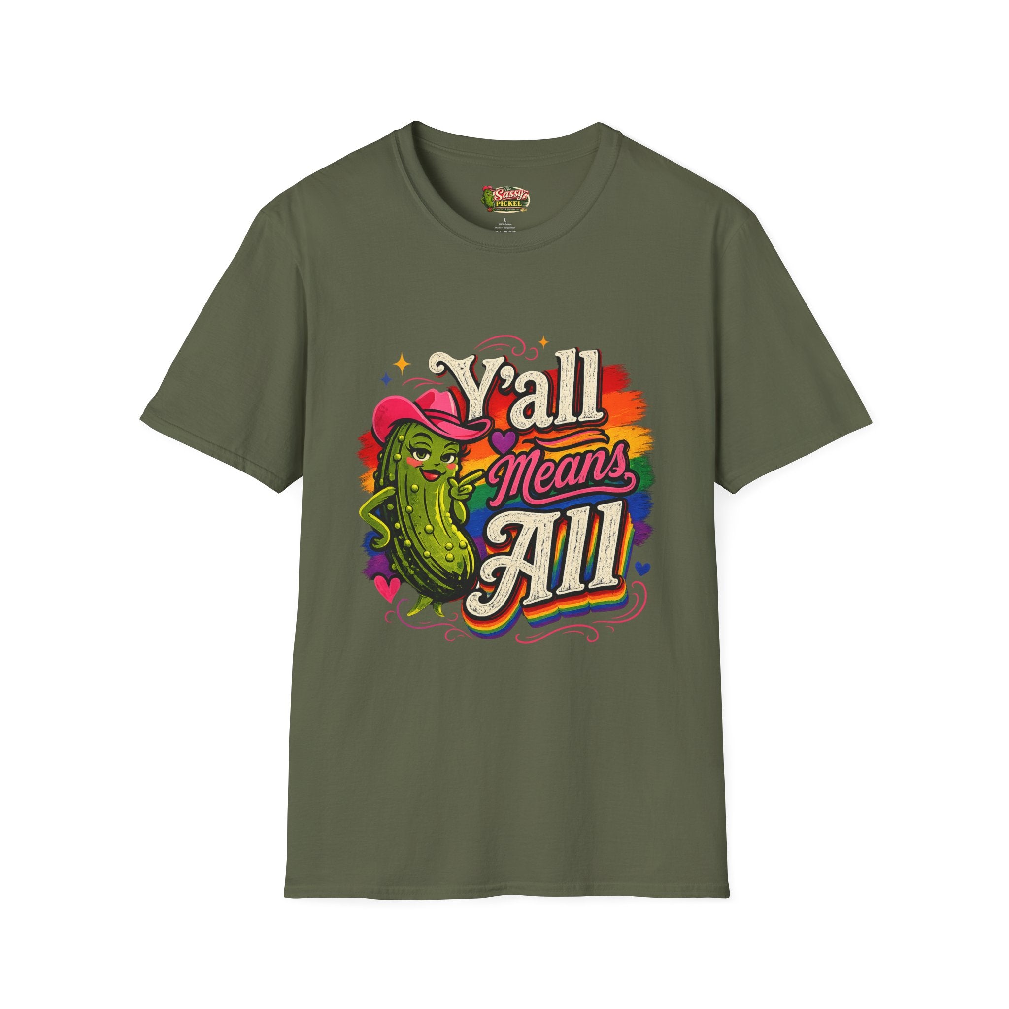 Y’all Means All T-Shirt🏳️‍🌈