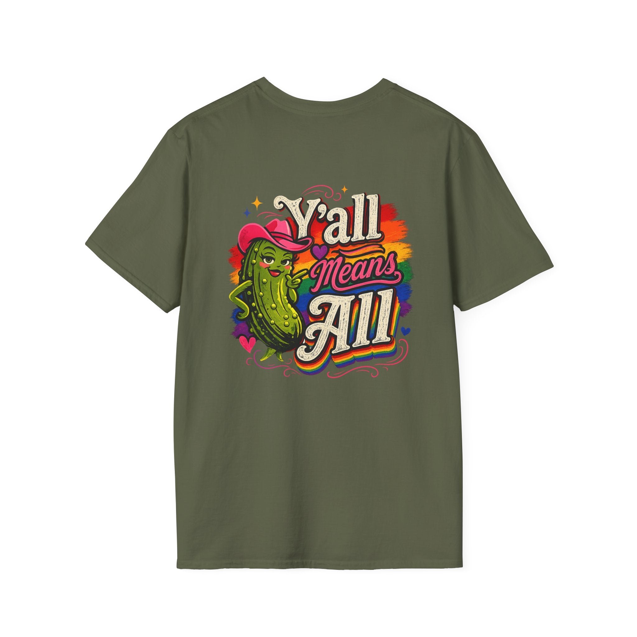 Y’all Means All T-Shirt🏳️‍🌈