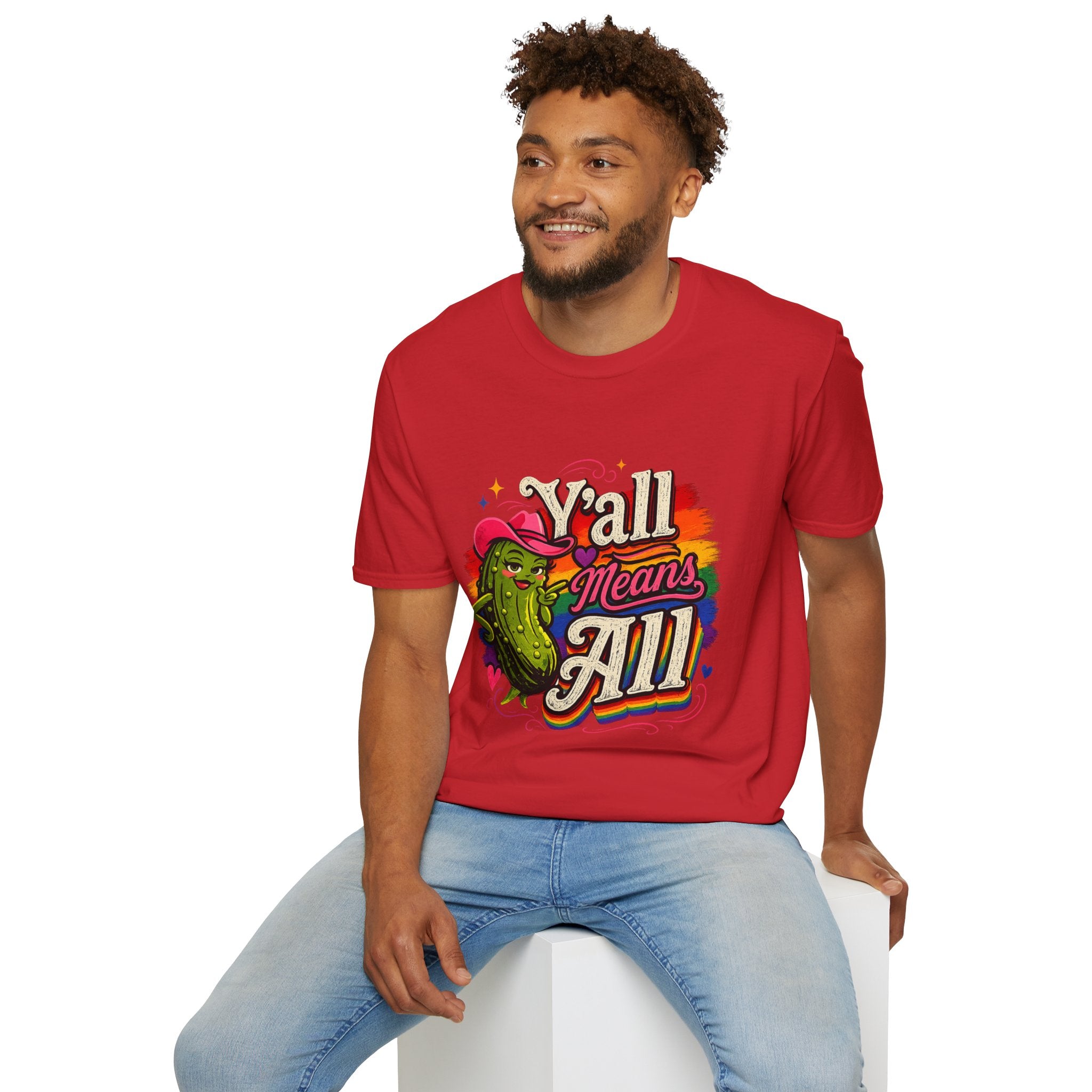 Y’all Means All T-Shirt🏳️‍🌈