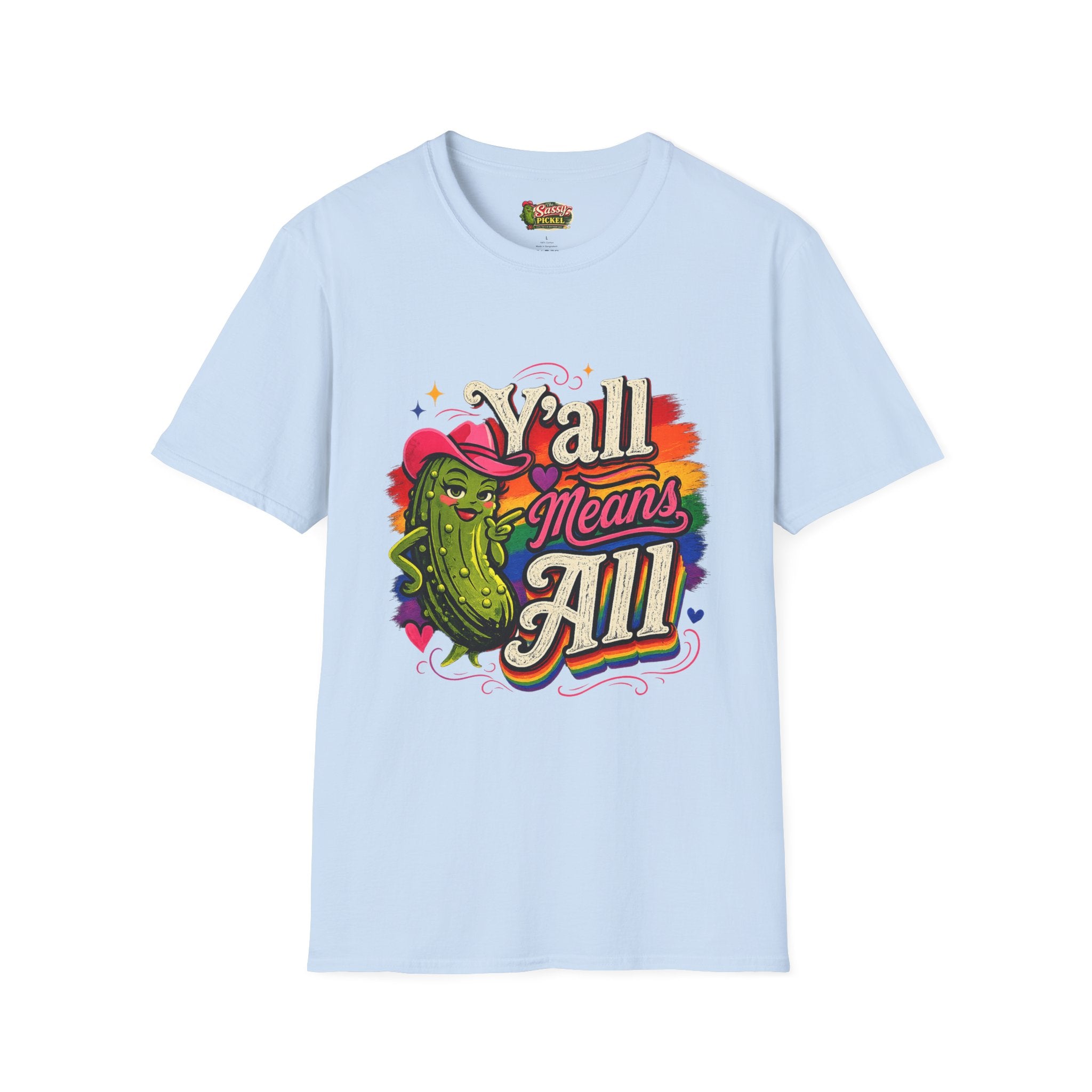 Y’all Means All T-Shirt🏳️‍🌈